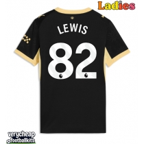 Manchester City Rico Lewis #82 Replica Away Shirt Ladies 2026-27 Short Sleeve